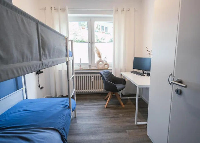 Apartman Tanic Deluxe Garden Industrial Fair Düsseldorf